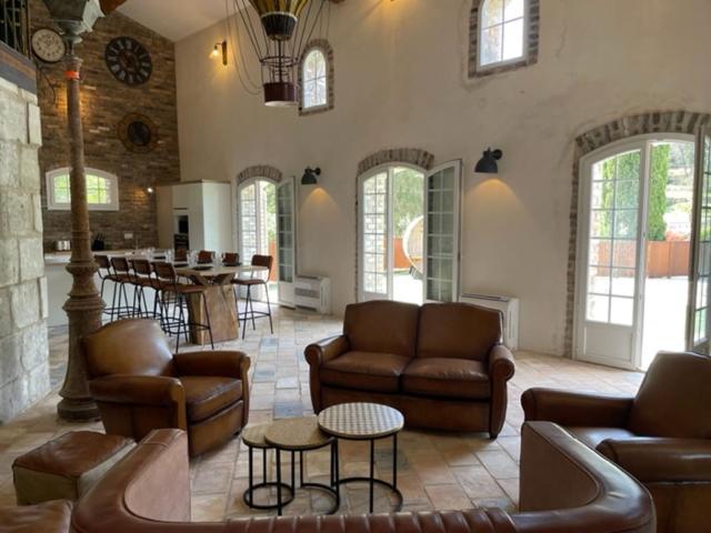 Mas Du Dragon - 8 Personnes- Ales-Anduze Villa Saint Jean du Pin Екстериор снимка