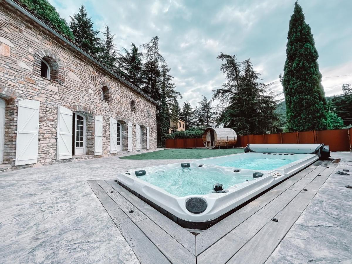 Mas Du Dragon - 8 Personnes- Ales-Anduze Villa Saint Jean du Pin Екстериор снимка